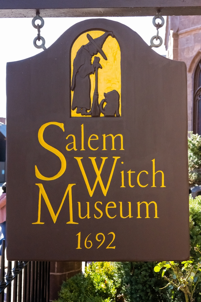 Salem Witch Sign