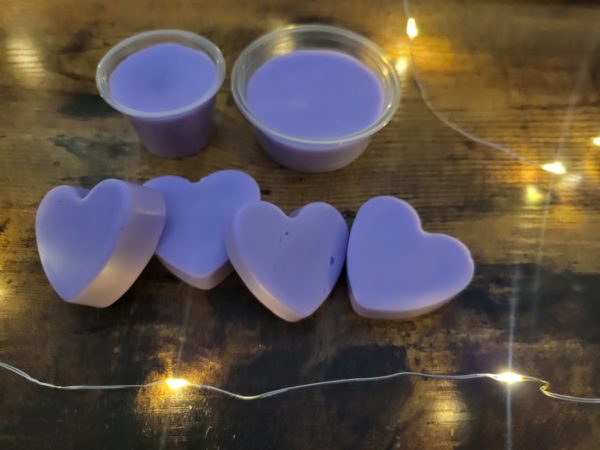 purple wax melts
