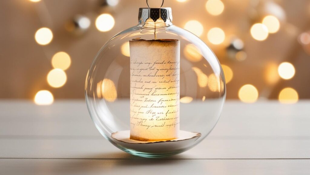 memory keepsake ornament