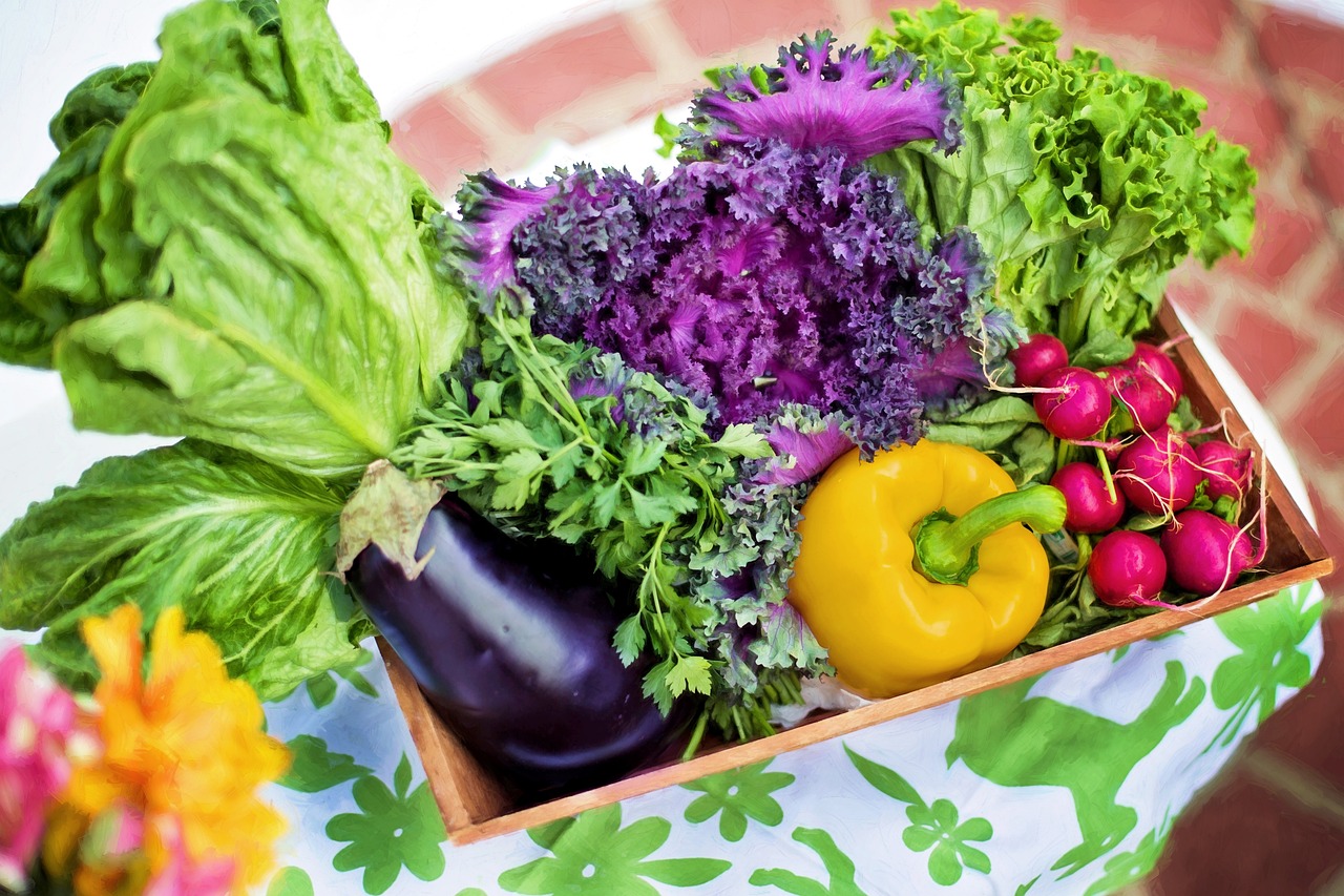 colorful vegetables