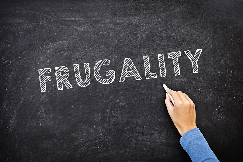 frugality sign