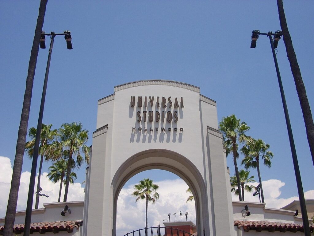 Universal studios entrance