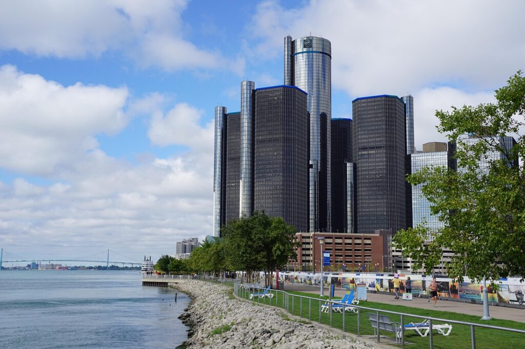 Detroit buildings