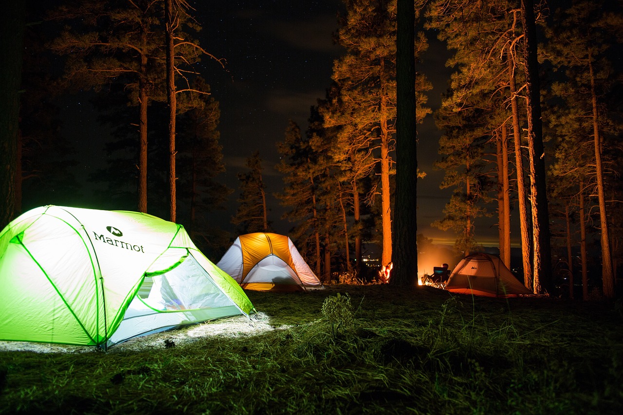 tent camping