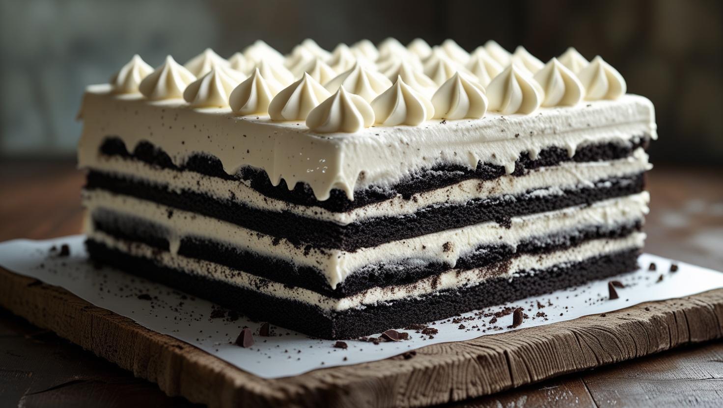 chocolate icebox cake