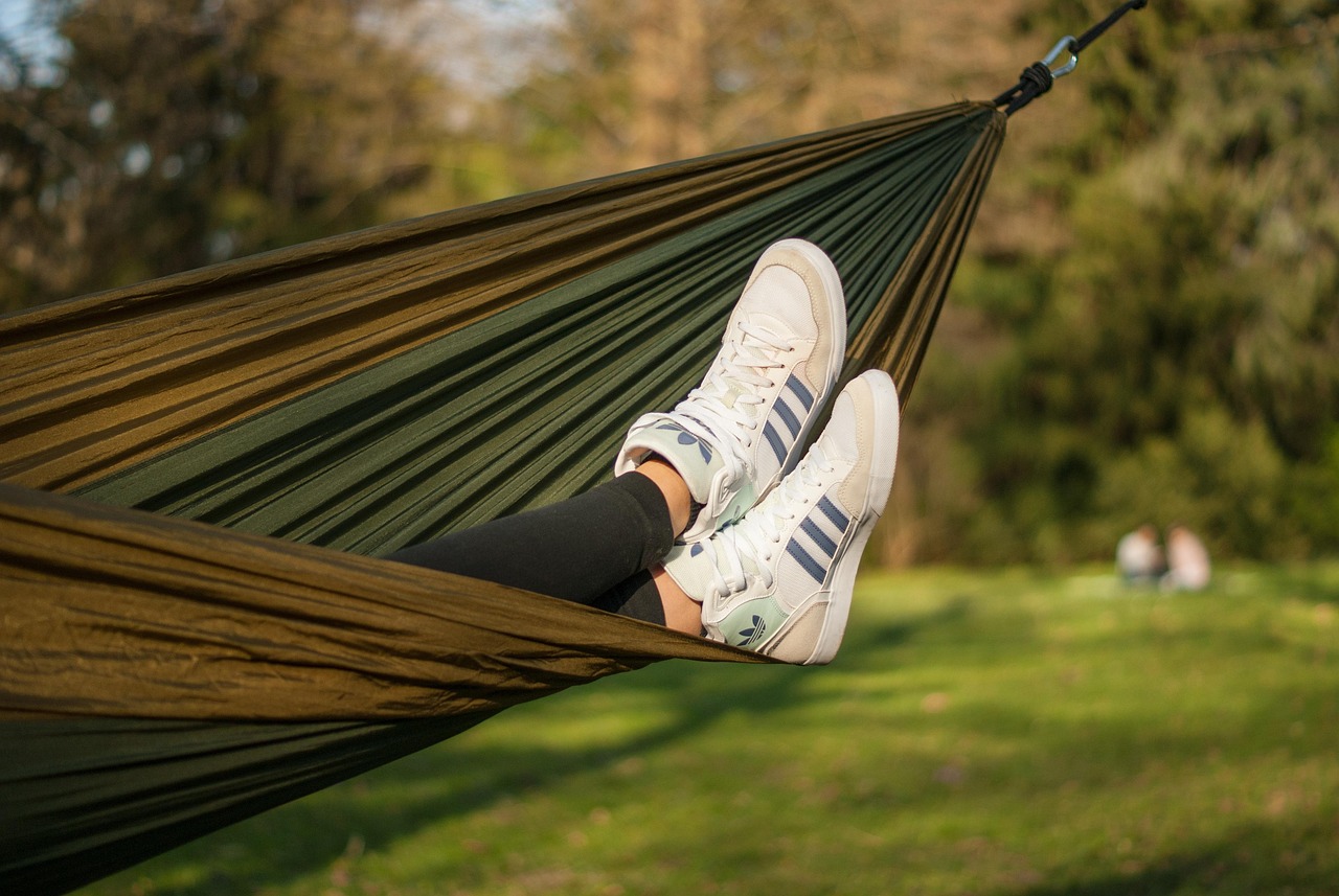 swing in hammock