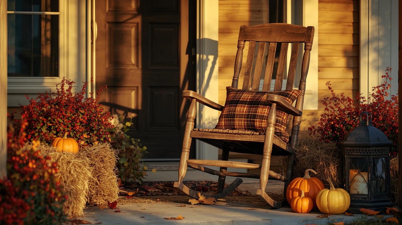 porch decorate dfor fall