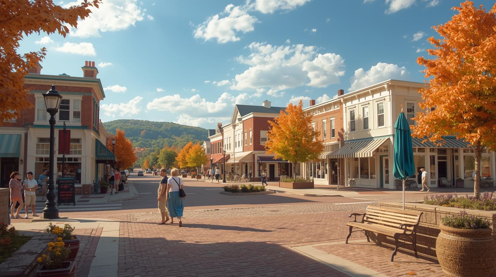 small town in september