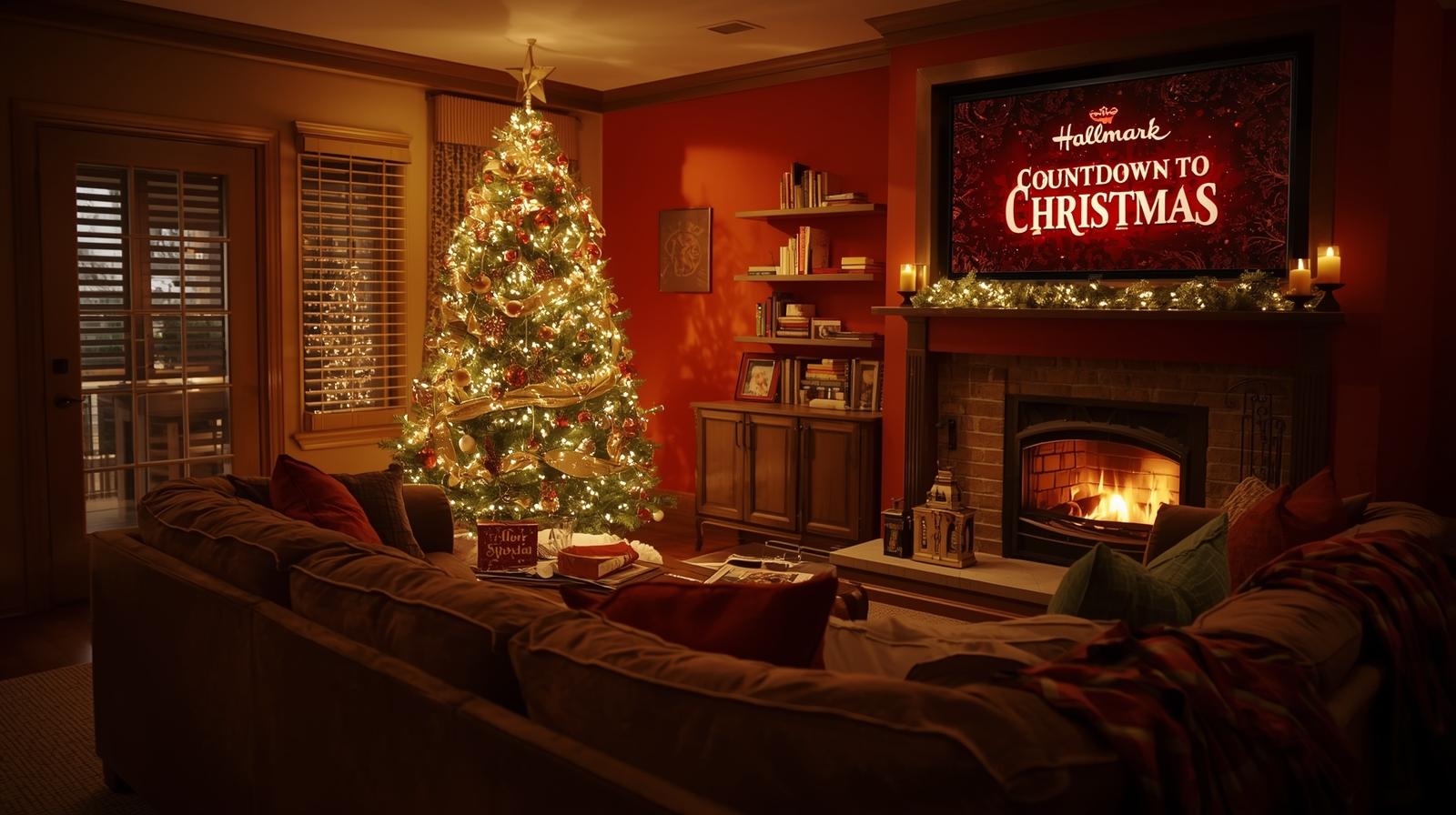 Hallmark countdown to christmas on tv