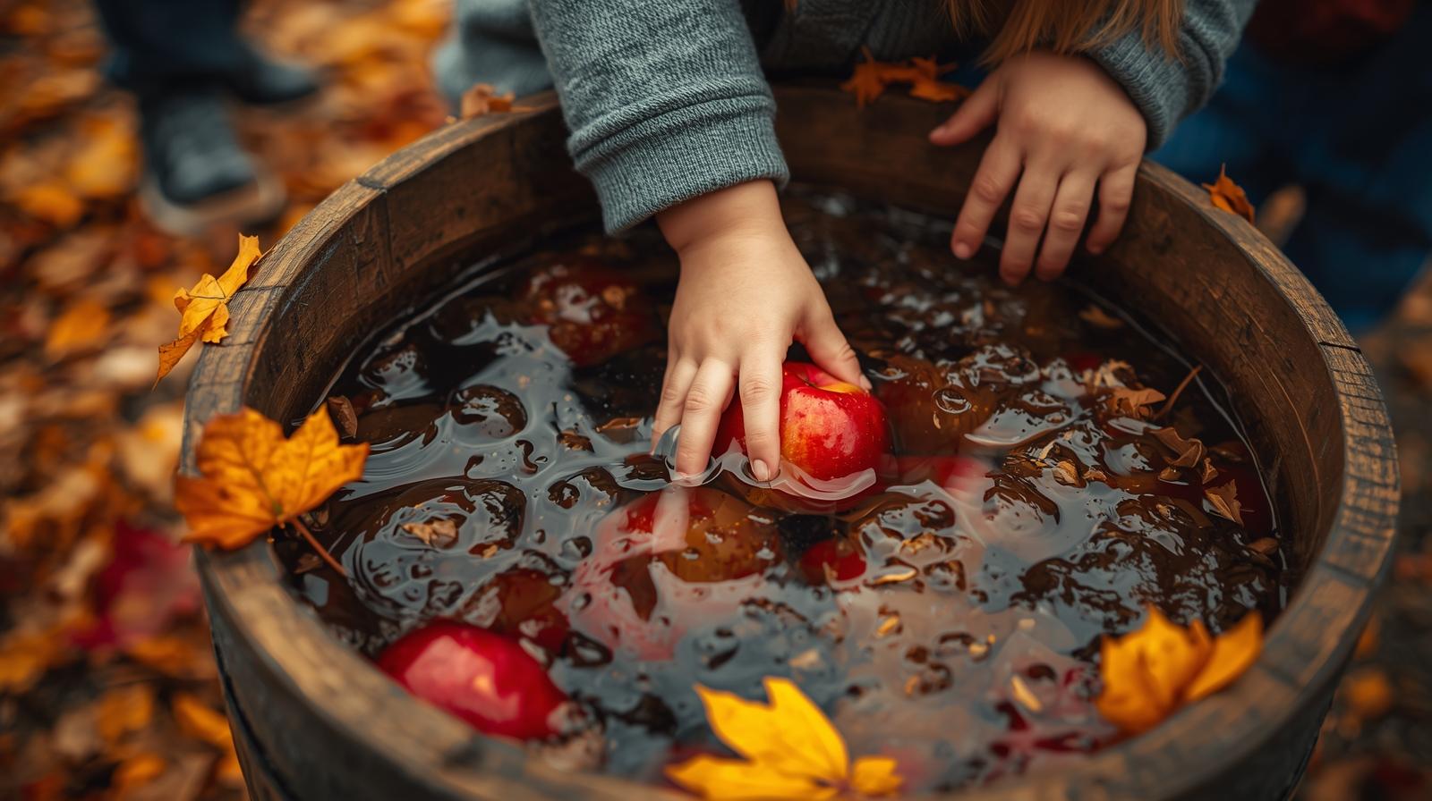 Bobbing for apples