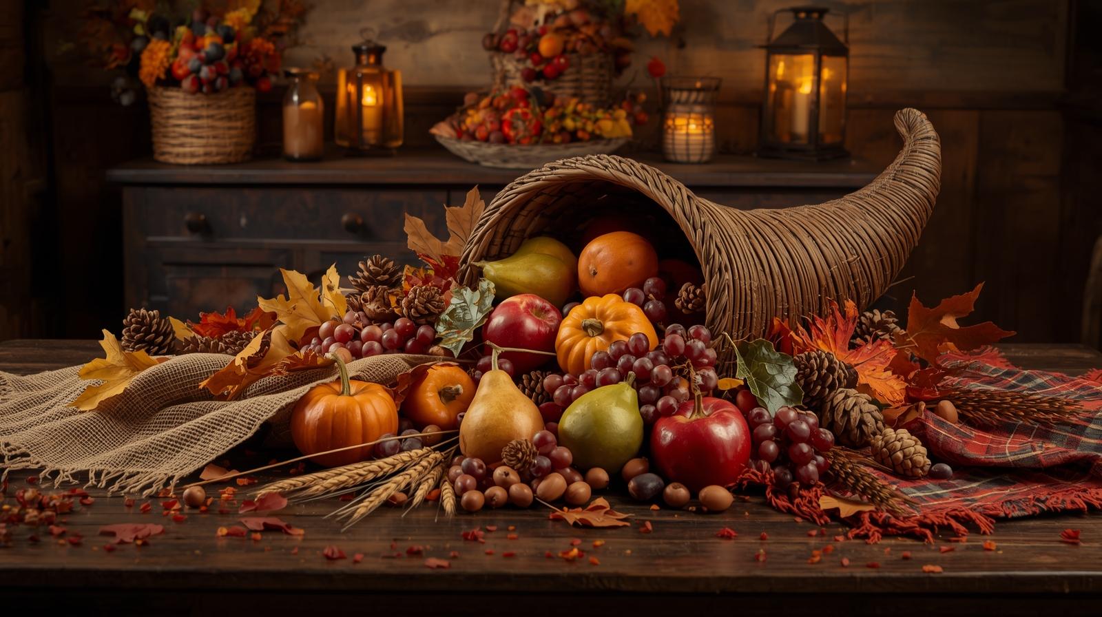 thanksgiving cornucopia