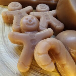 Gingerbread man wax melts