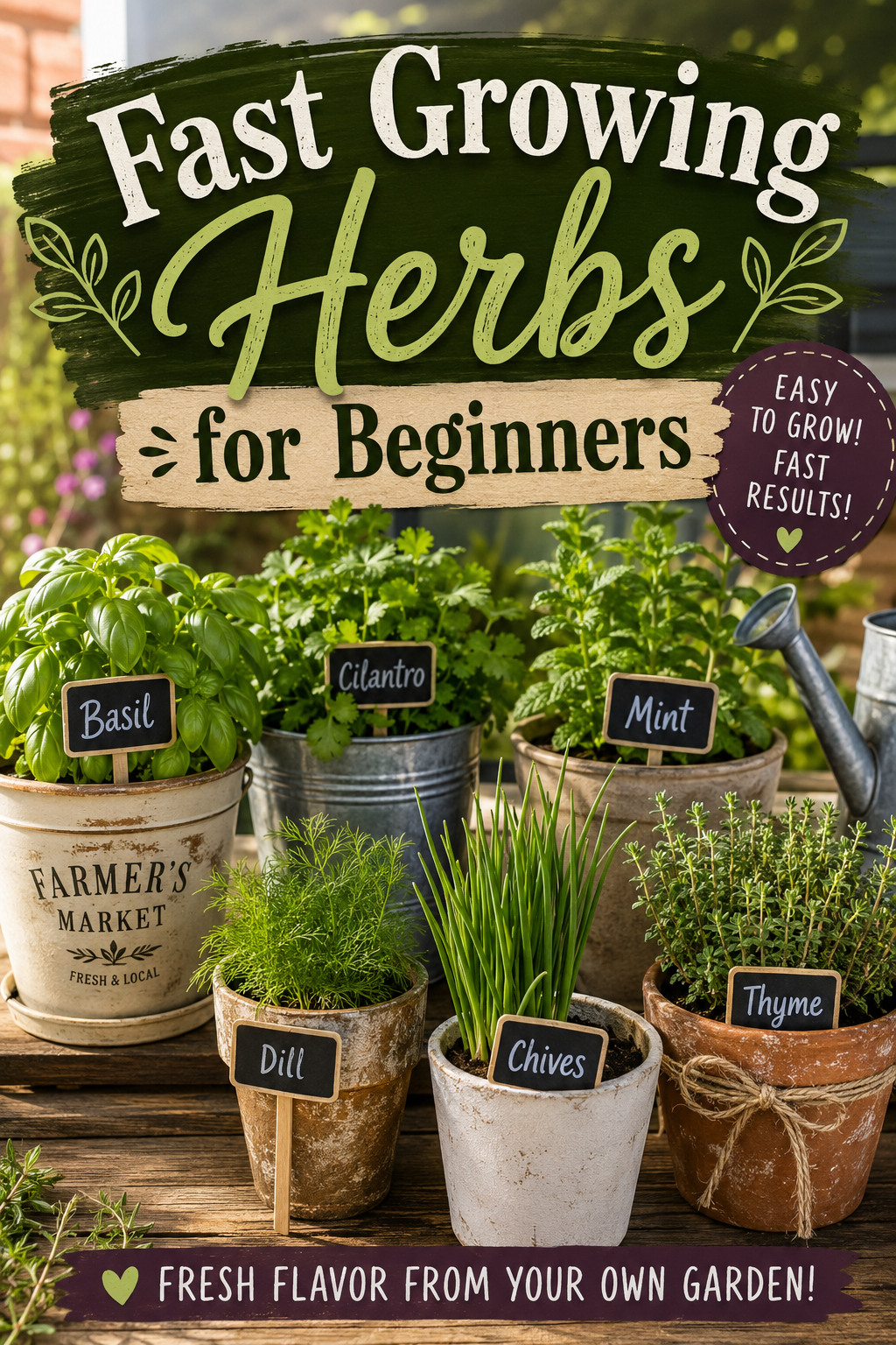 herbs infograph
